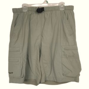 Vintage Timberland green swim trunks M